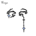 Star Crystal Ear Clips
