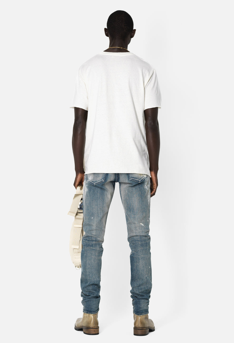 Recycled Cotton Anti-Expo Tee / Salt