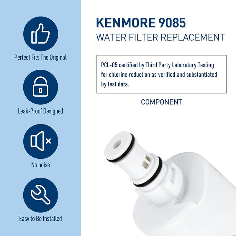 2Pack Refrigerator Home Water Filters