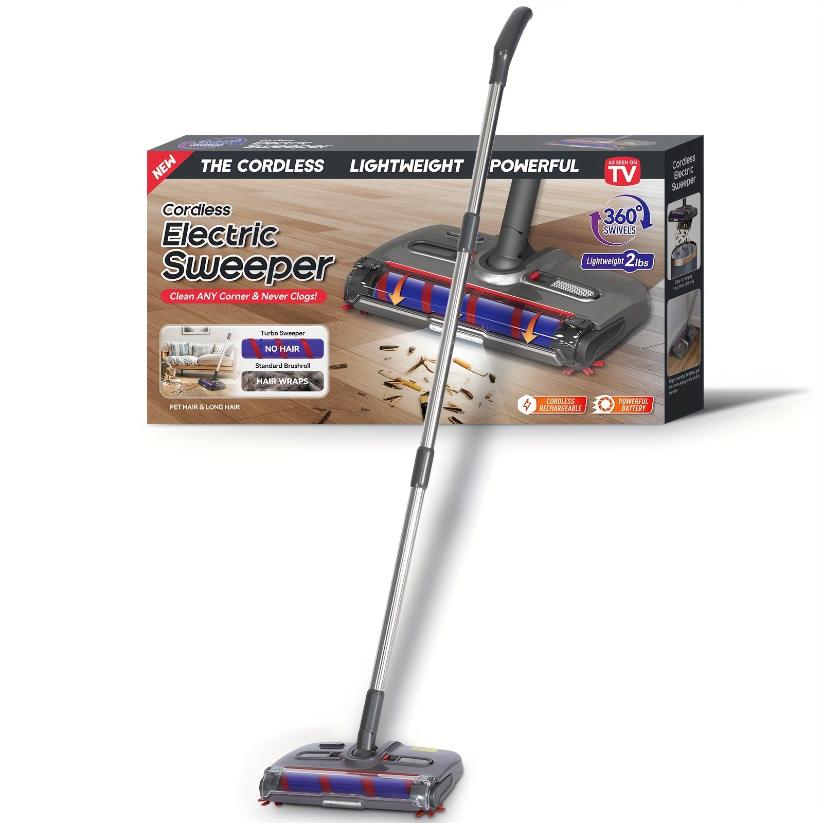 Handheld Electric Broom, The Ultimate Solution for Pet Hair