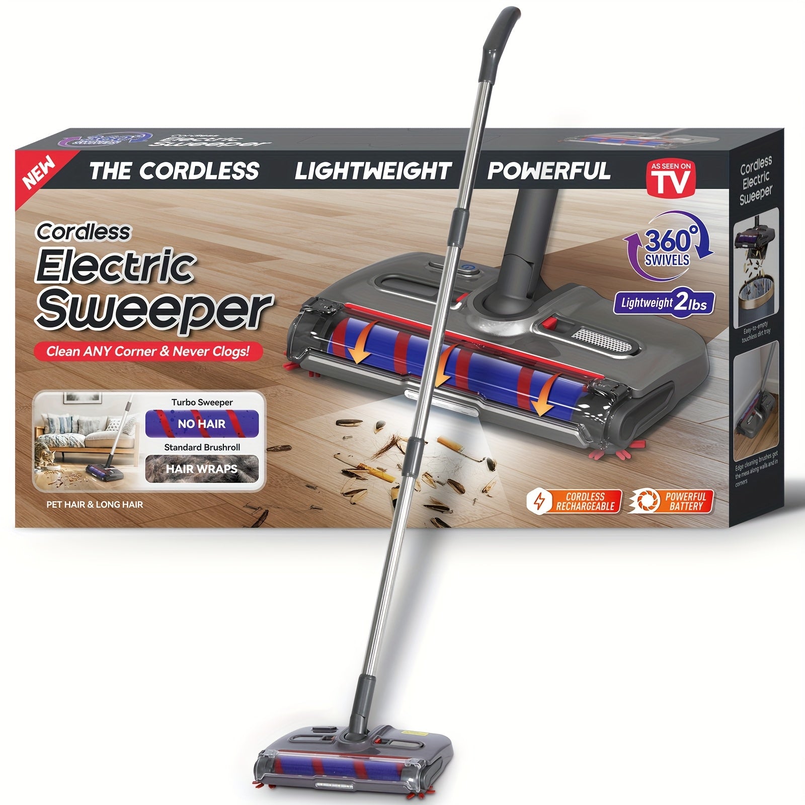 Handheld Electric Broom, The Ultimate Solution for Pet Hair