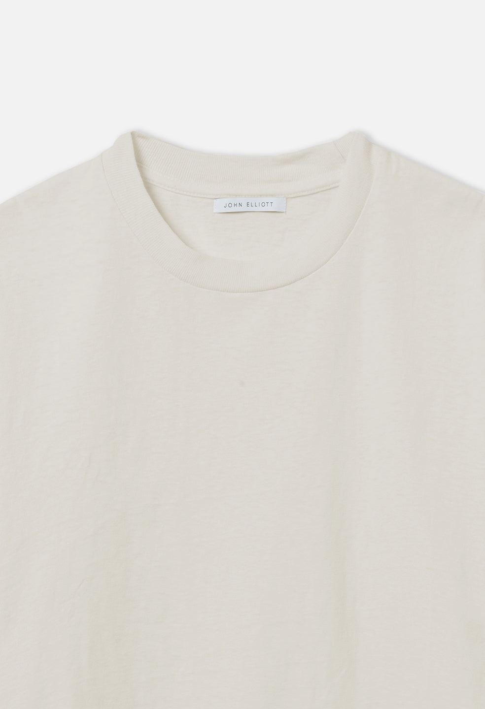 Recycled Cotton Riviera Cropped Tee / Salt