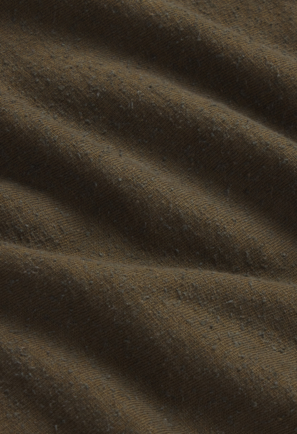 Silk Noil Riviera Cropped Tee / Olive