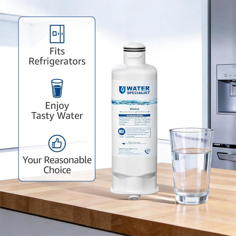Square Refrigerator Hard Water Home Filter