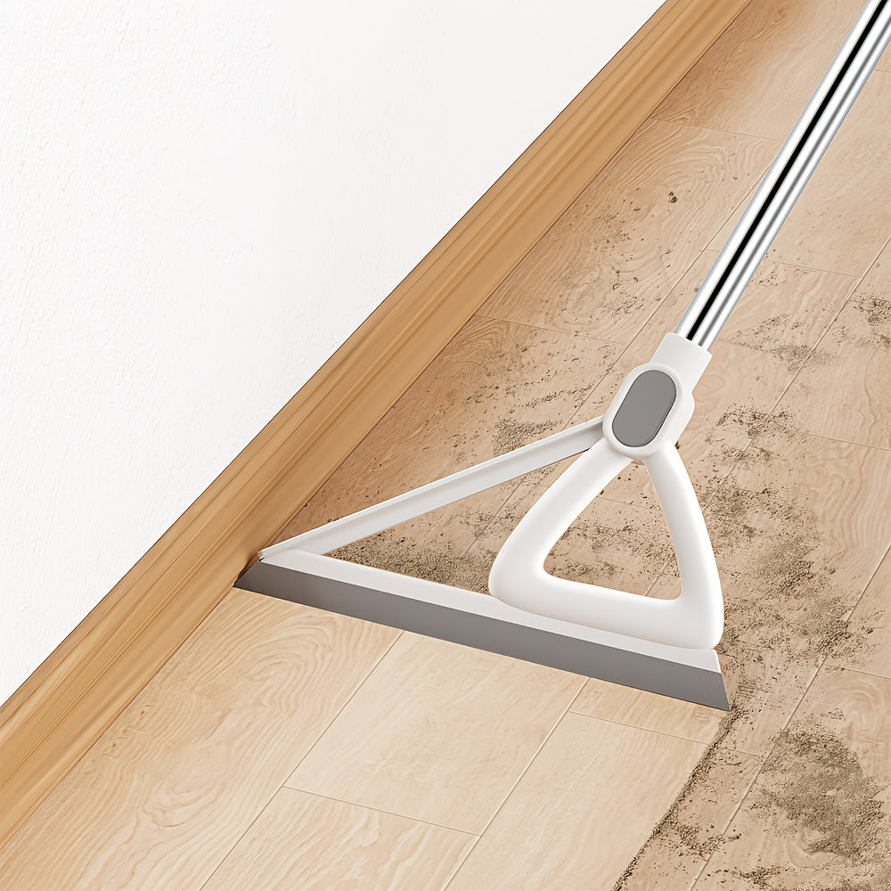 Home Cleaning Broom with Dustpan, Enchanted Broom, Extended Adjustable Aluminum Handle for Floors, Windows, And Tiles